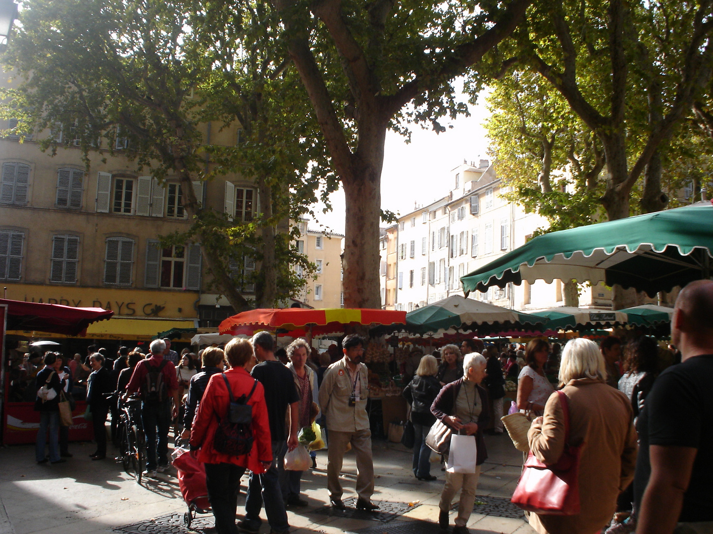 L'allegra quotidianità di un mercato in Aix en Provence