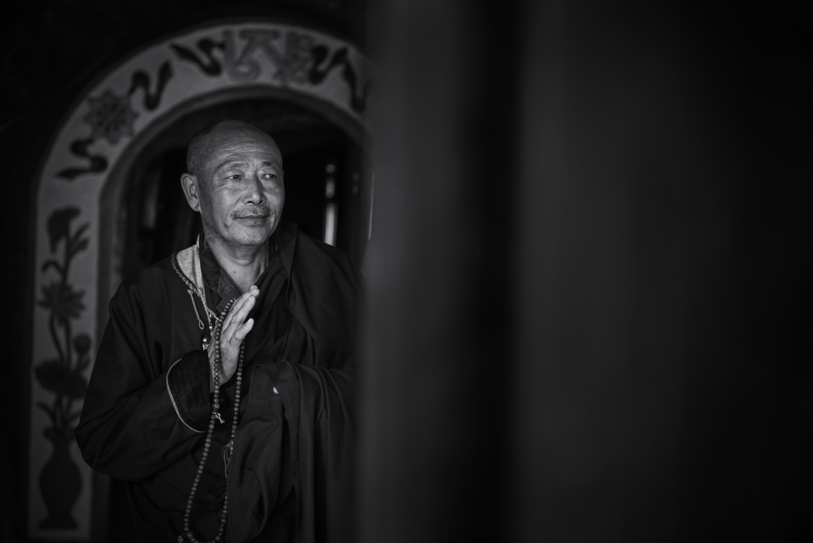 Lama in Zhao Temple