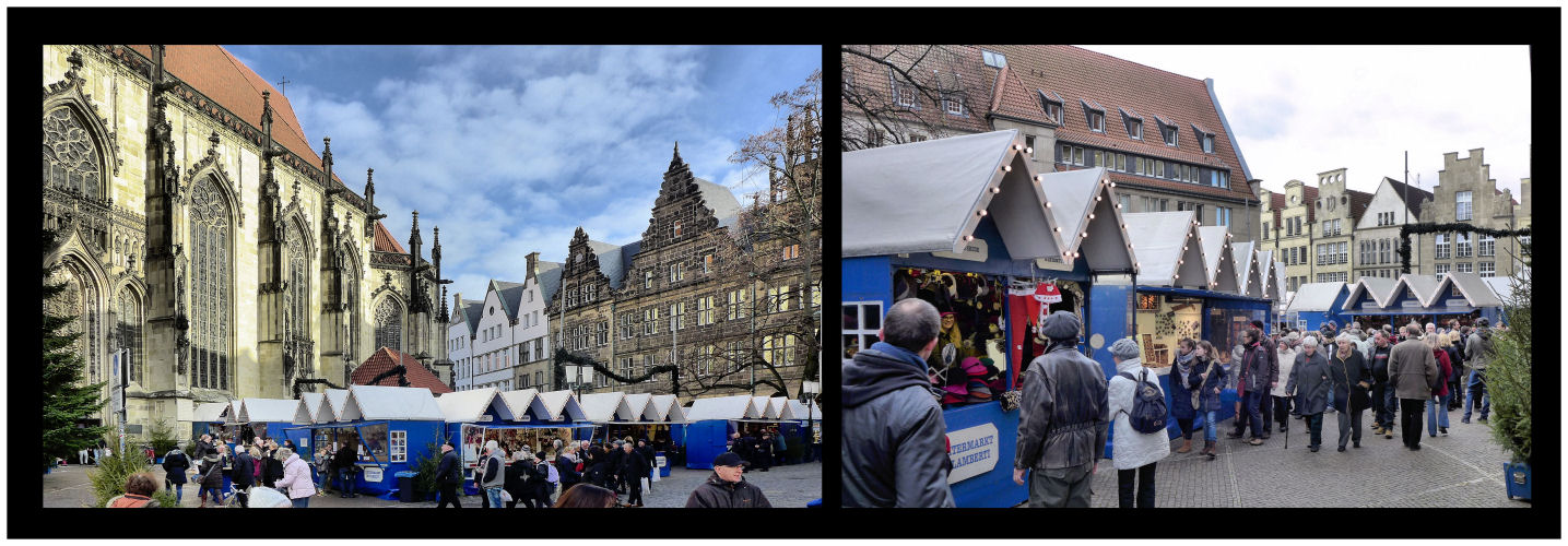 Lambertimarkt in Münster