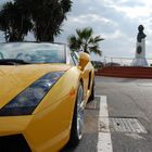 lambo en puerto banús