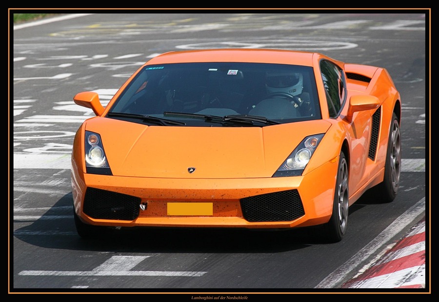 Lamborghini auf der Nordschleife