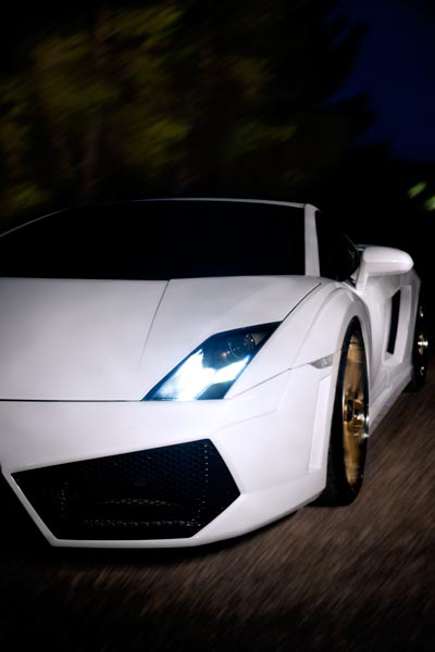 Lamborghini bei Nacht 03