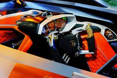 Lamborghini Egoista Cocpit