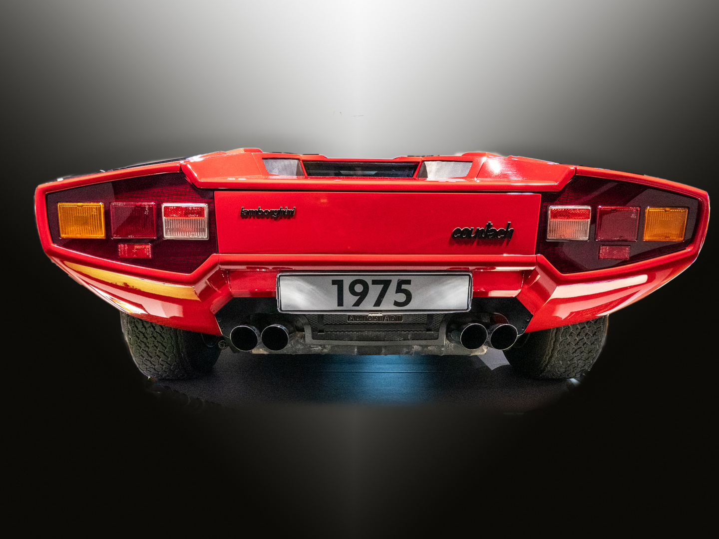 Lamborghini Heckansicht