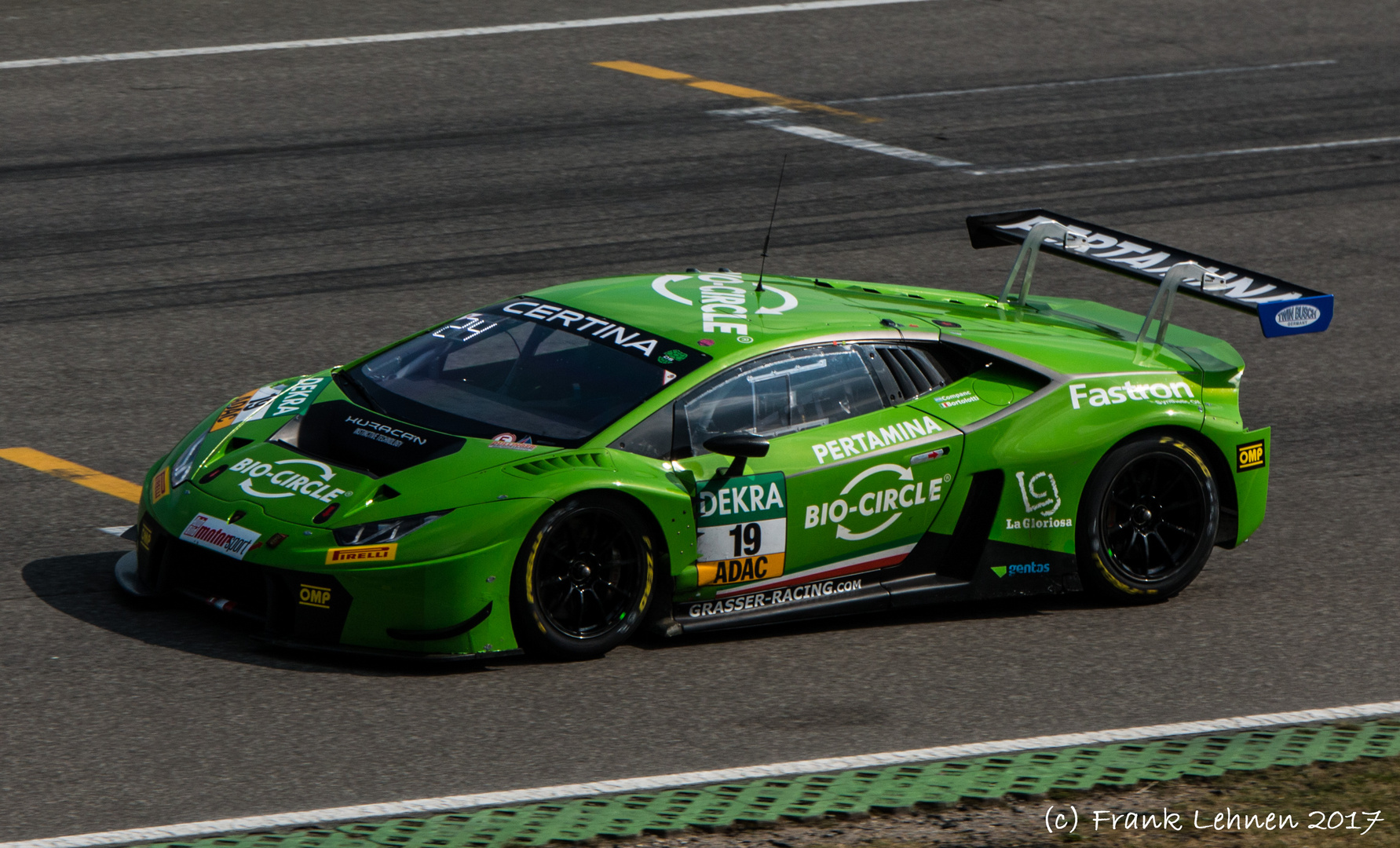 Lamborghini Huracan GT 3 # 19 Bortolotti/Companc