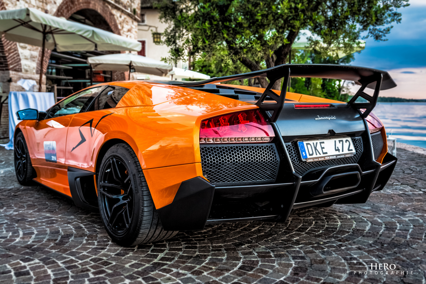 Lamborghini Murcielago LP-670 SuperVeloce (large aeropack wing) 