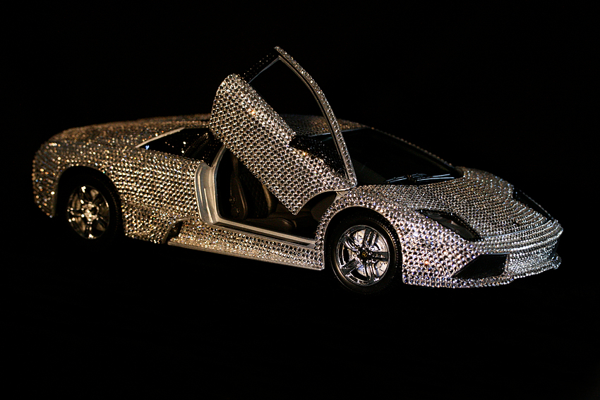 Lamborghini Murcielago LP640 Swarovski im Maßstab 1:18