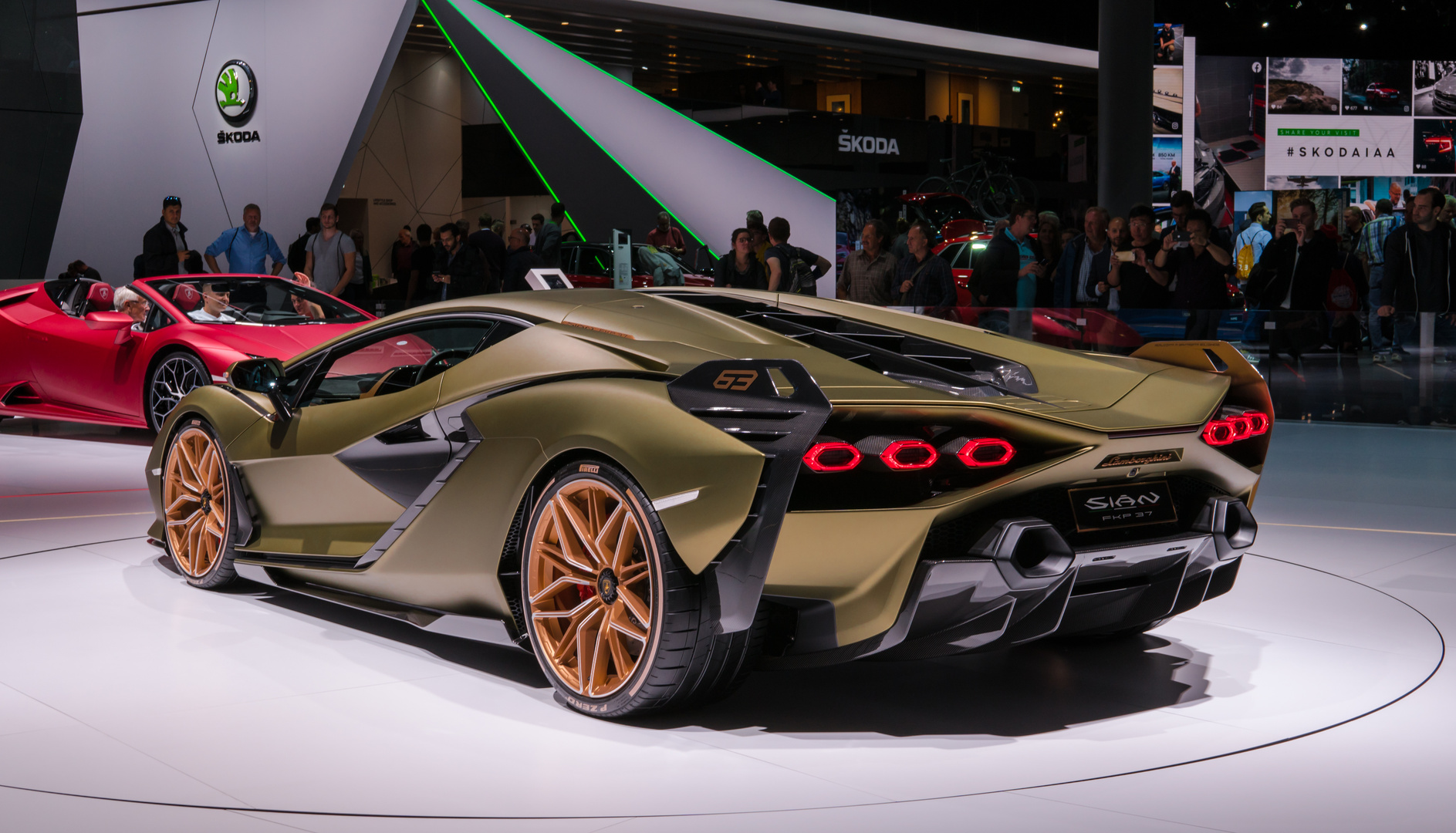 Lamborghini Sian auf der IAA 2019