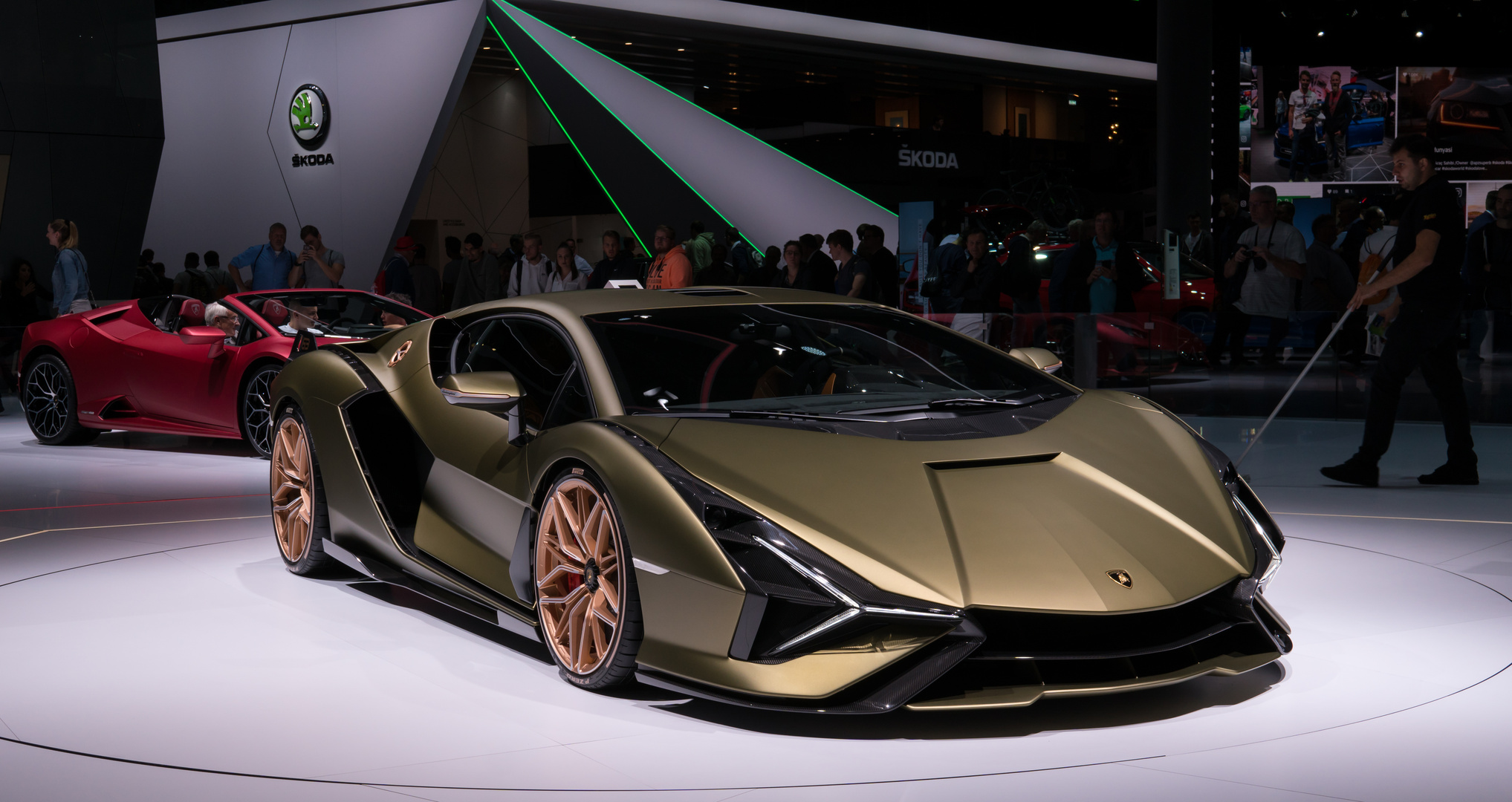 Lamborghini Sian auf der IAA 2019