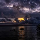 Lameroo Beach at Sunset and Flood