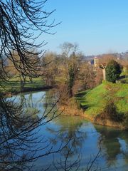 L’amont de la Baïse vu du Pont des Carmes