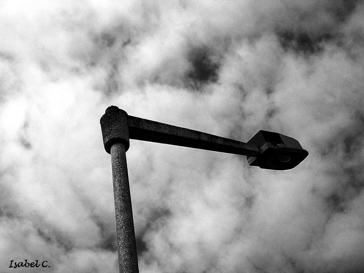 Lamp and clouds