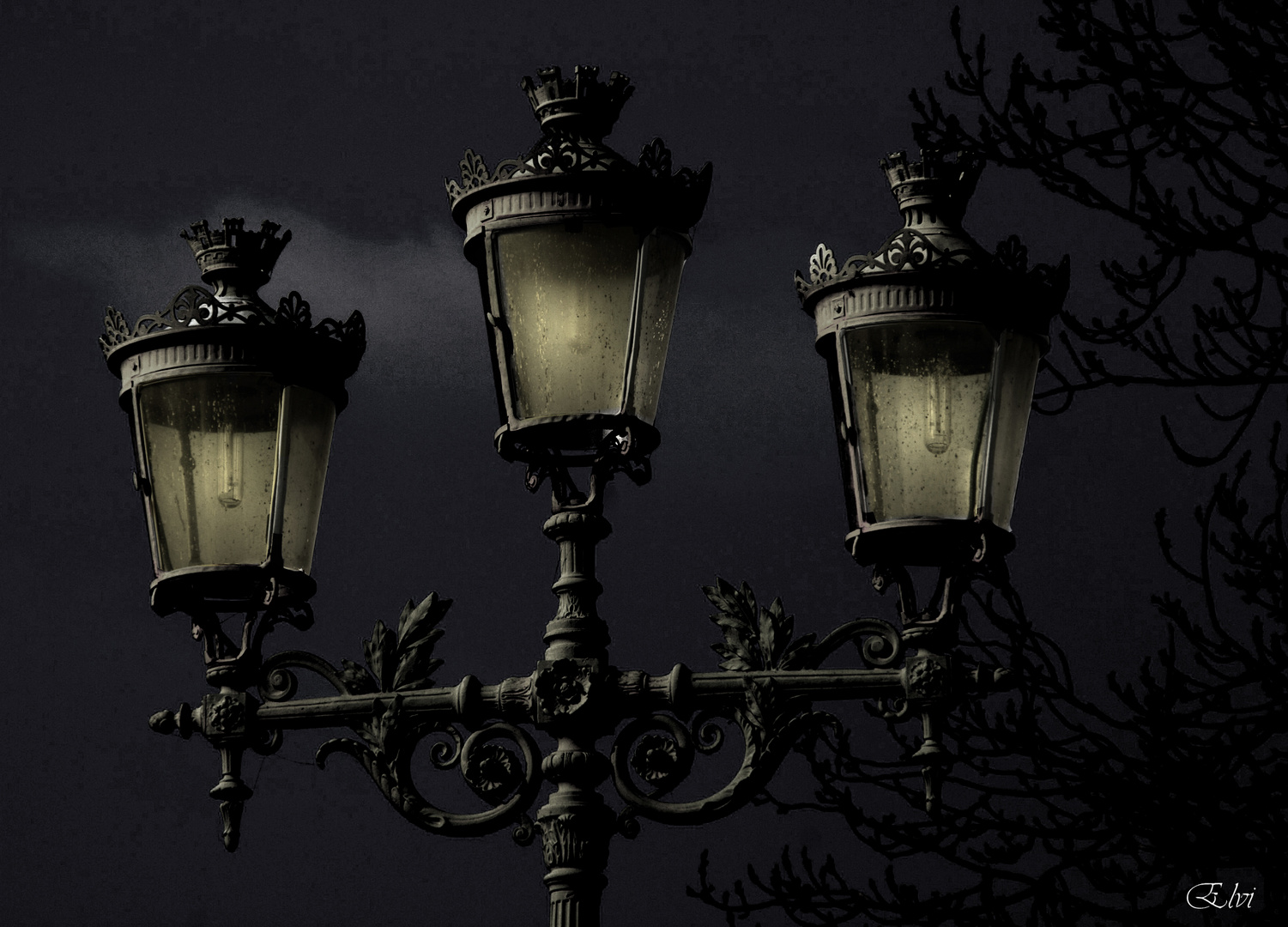 lampadaires de nuit
