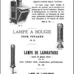 Lampe à bougie pour voyages (Fig. 63.) 1888