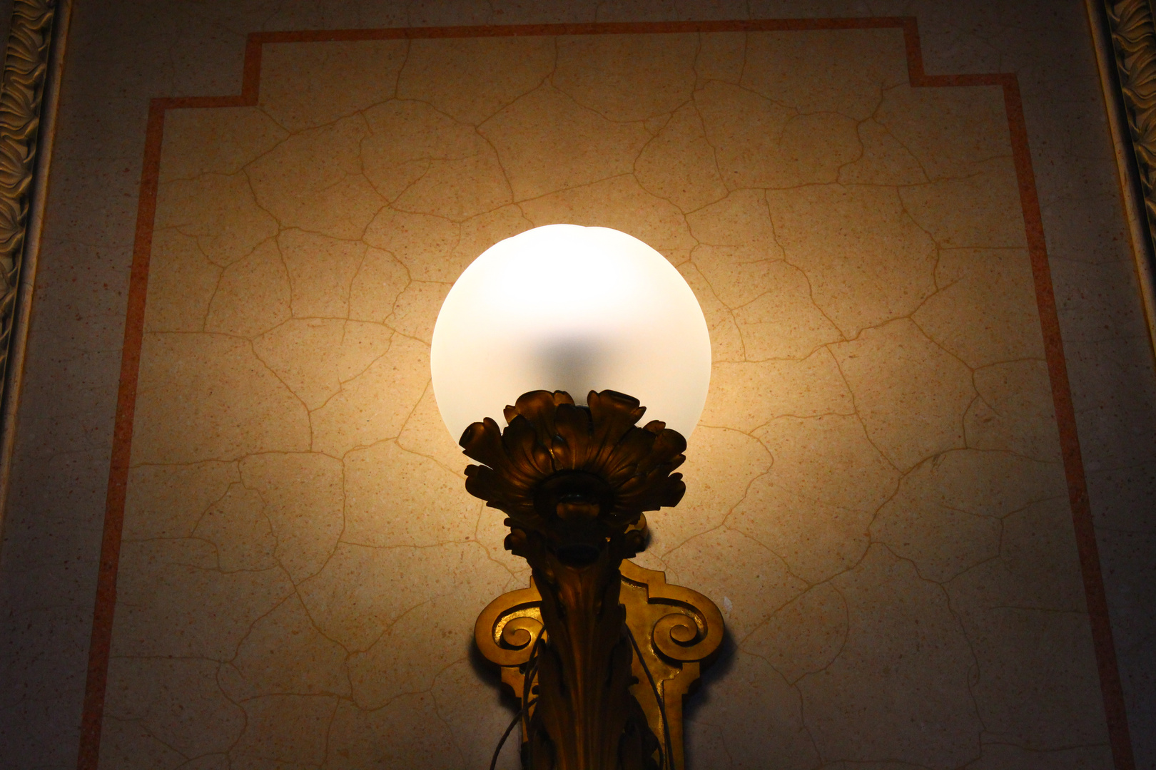 Lampe im Burgtheater