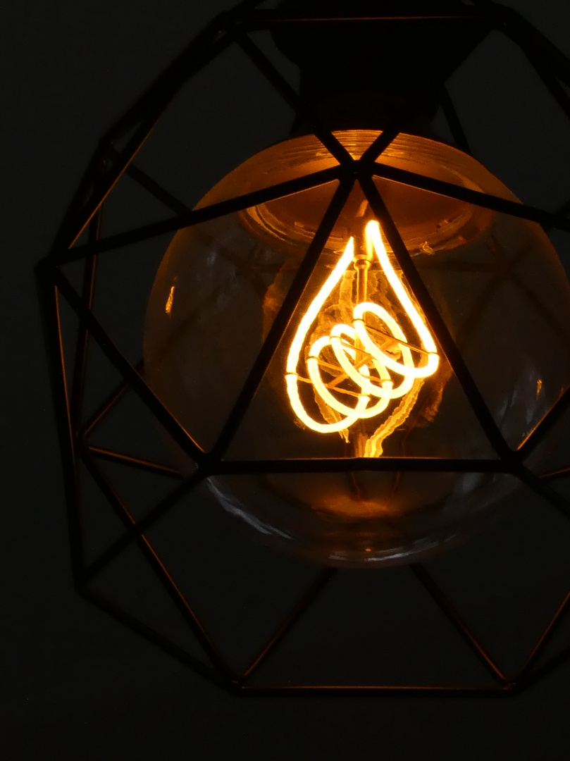 Lampe im Detail
