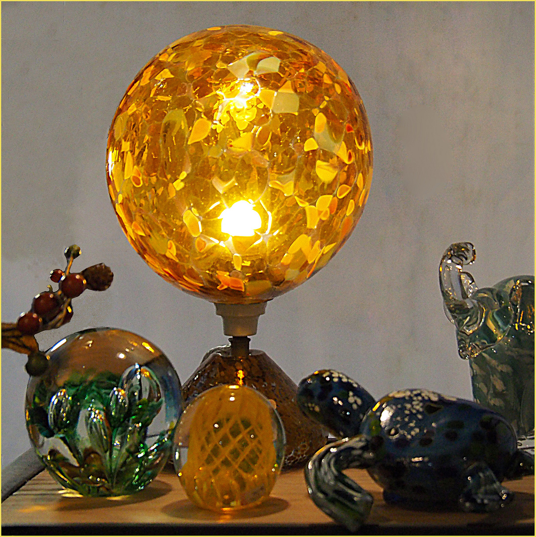 Lampe orange pour le vendredi