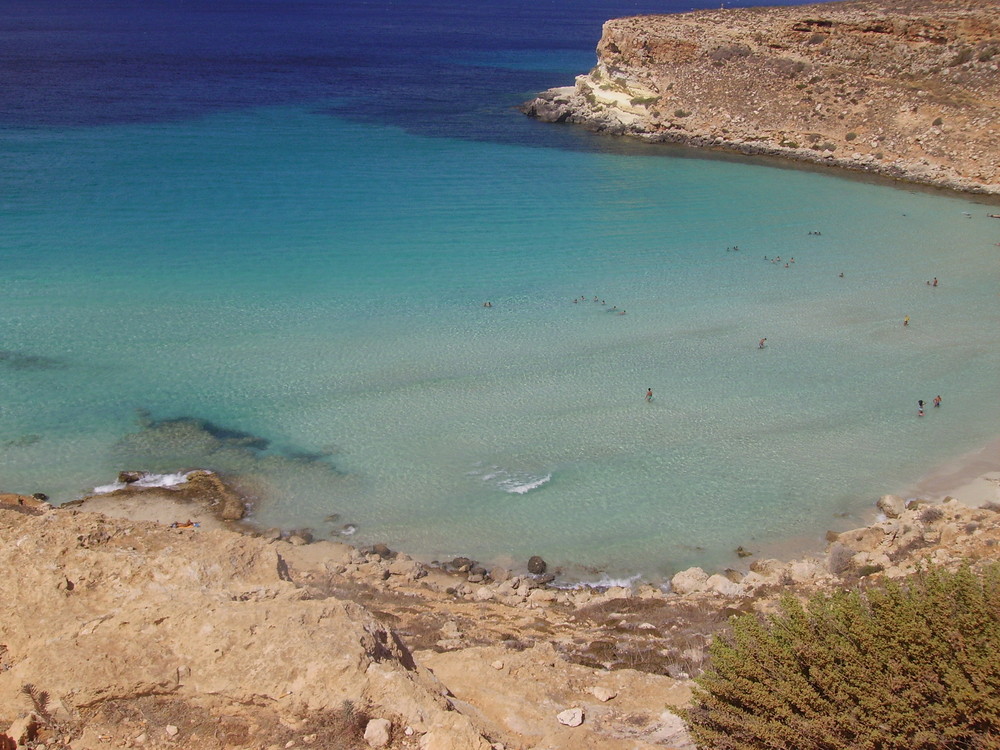 lampedusa,isola dei conigli