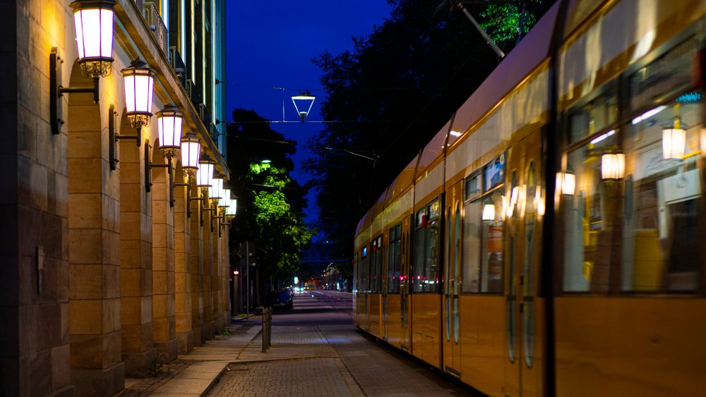 Lampen am Schauspielhaus