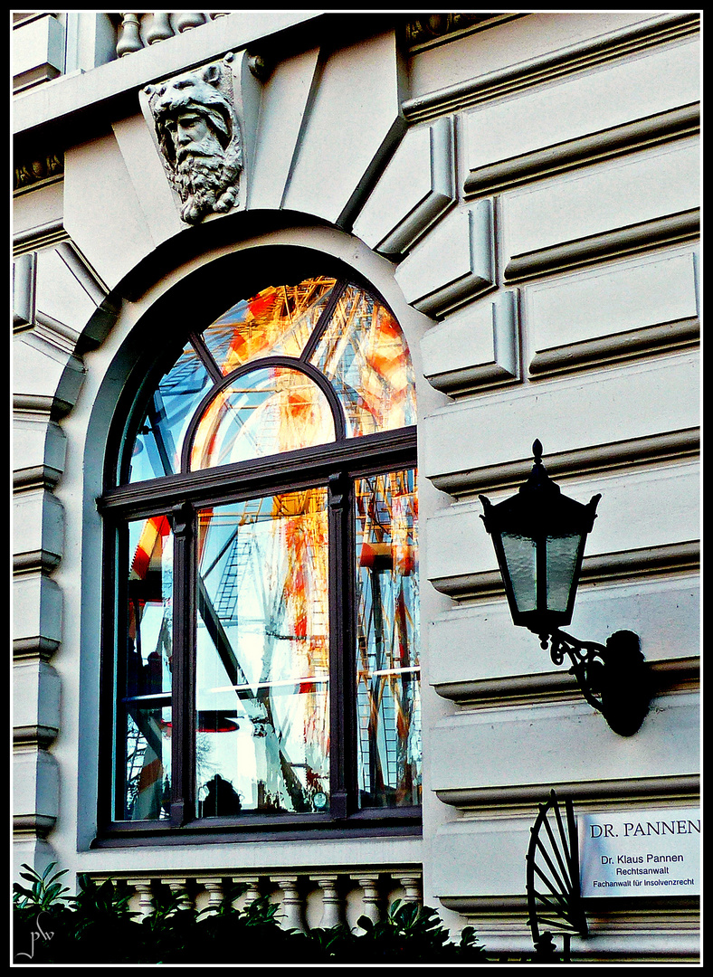 Lampen vor und an Lübecker Häusern