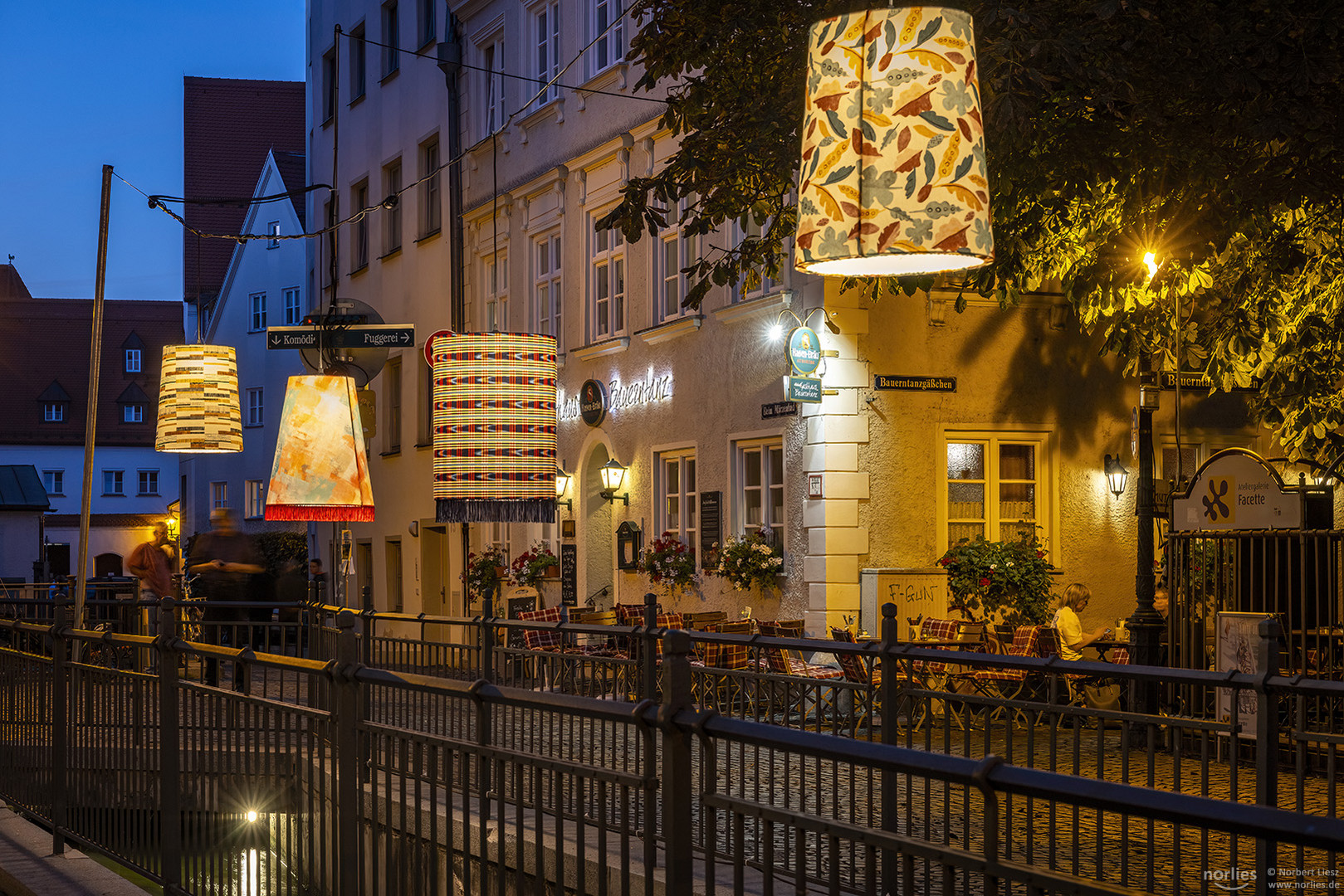 Lampenschirme beim Bauerntanz