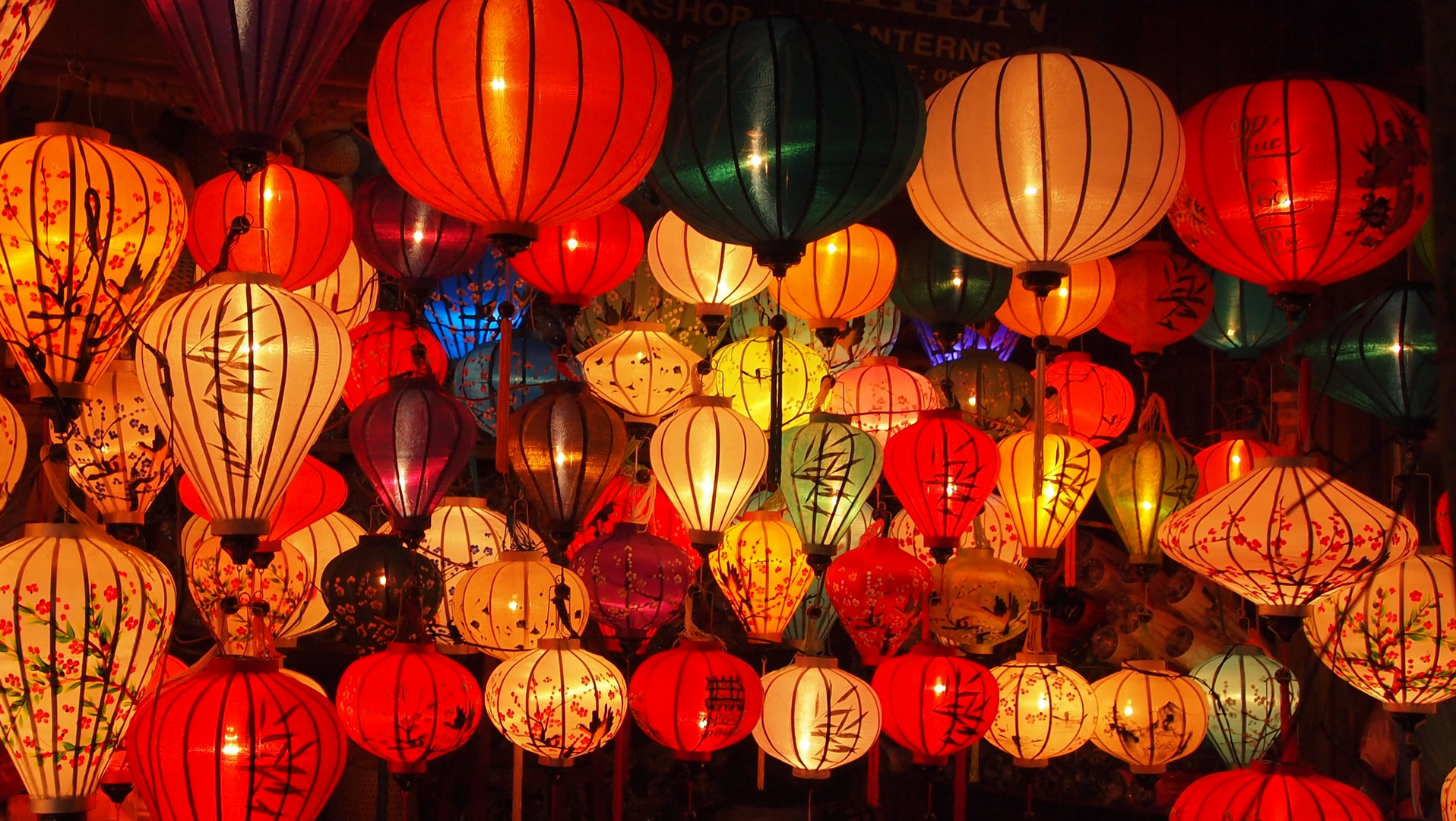 Lampions in Hoi An Vietnam