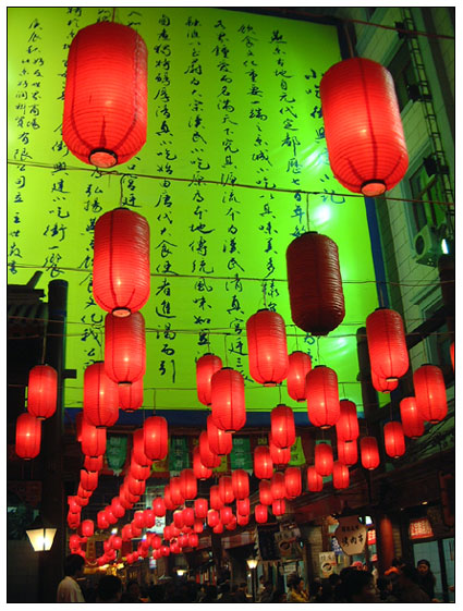 Lampions in Peking