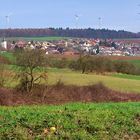 Lampoldshausen, der rechte Teil des Panoramas