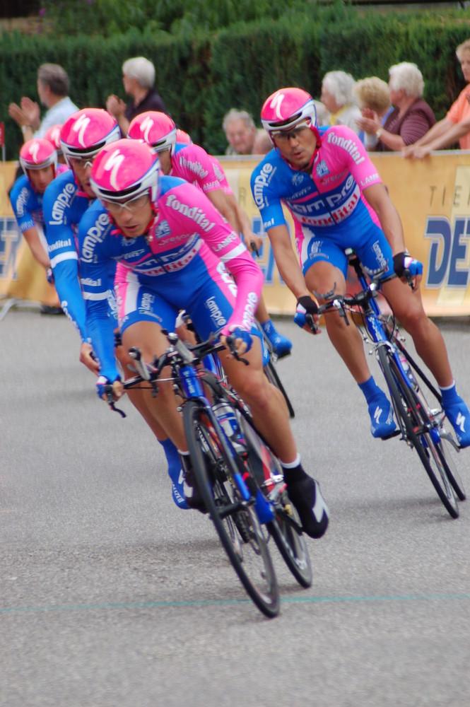 Lampre Fondital bei der Deutschland Tour 2007...