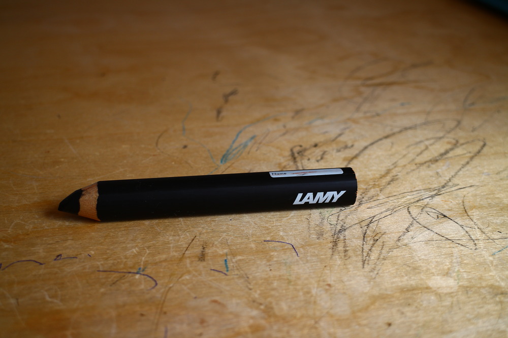 lamy on wood