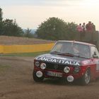 Lancia bei der Limes-Rallye