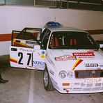 Lancia Delta bei der Rally Monte-Carlo 1991