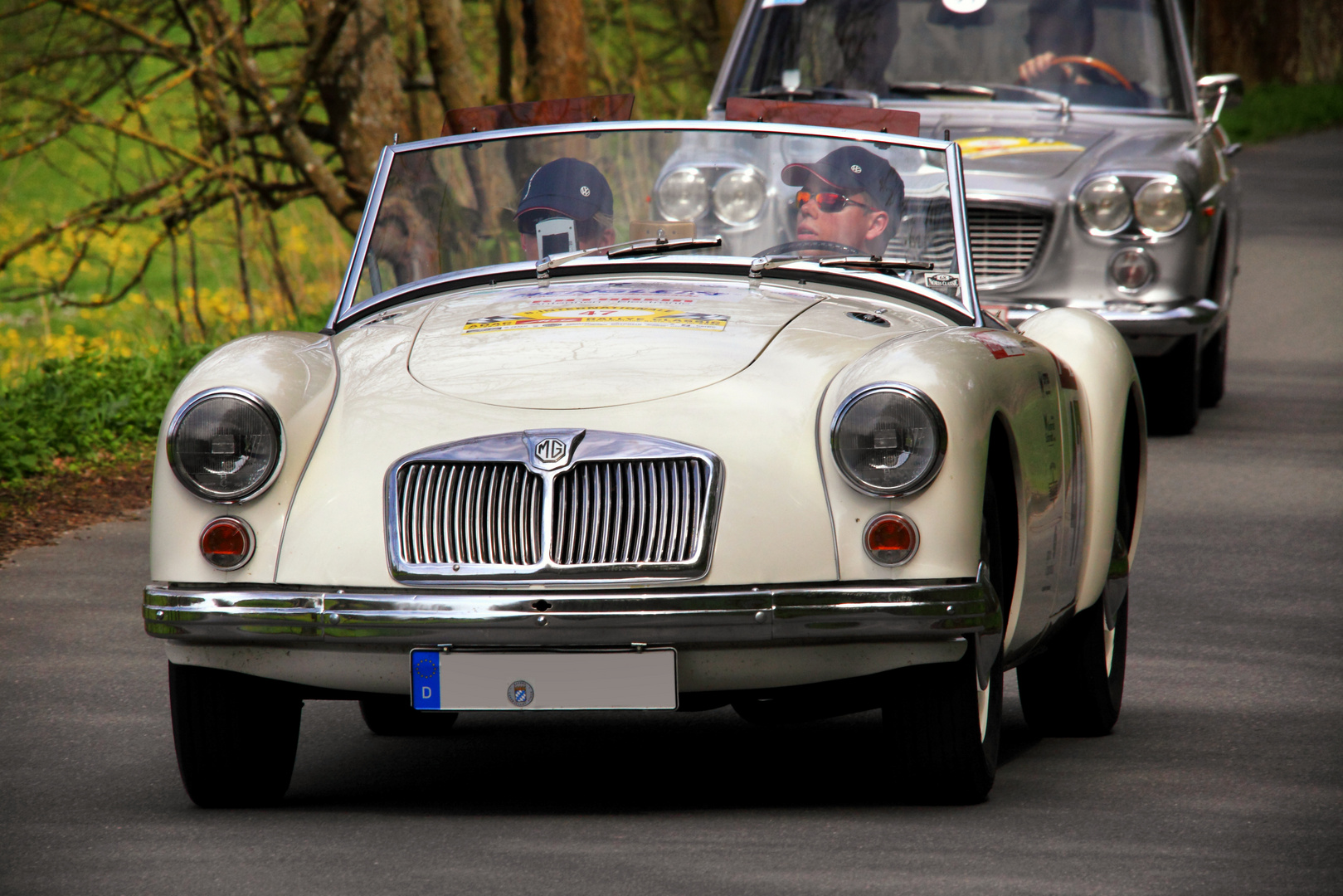 Lancia jagt MG