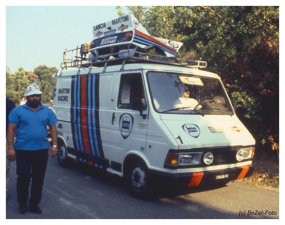 Lancia-Service - Rally San Remo '85