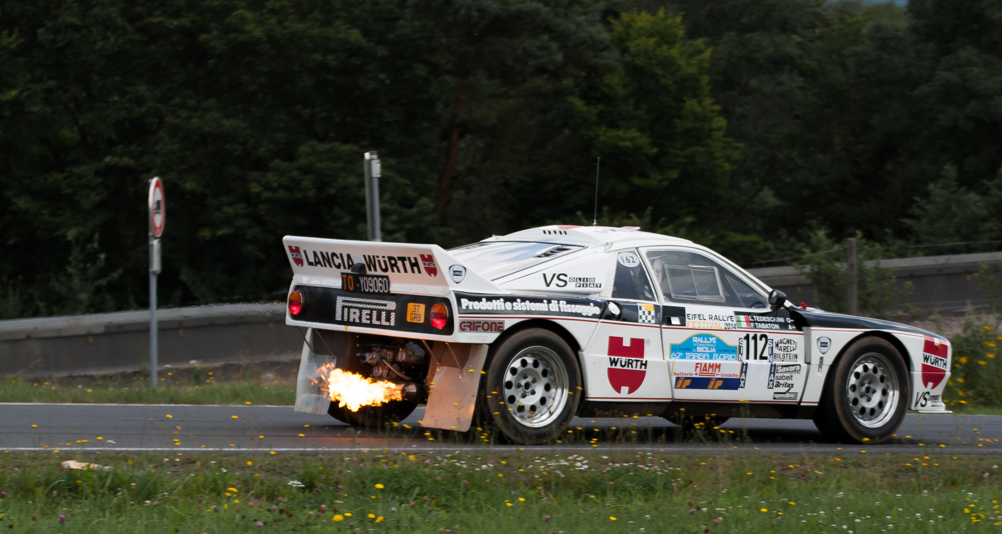 Lancia Stratos mit schönem Backfire II