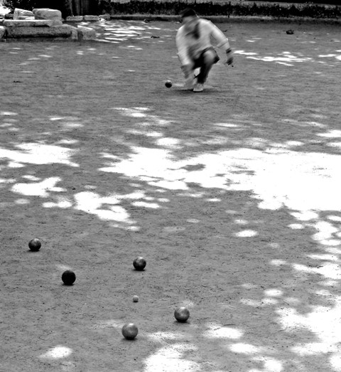 L'ancien jeu de pétanque. Provence # 3