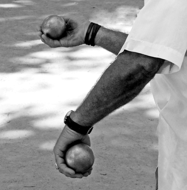 L'ancien jeu de pétanque. Provence # 4