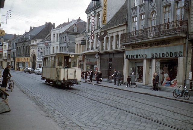 l'ancien tramway à Valenciennes