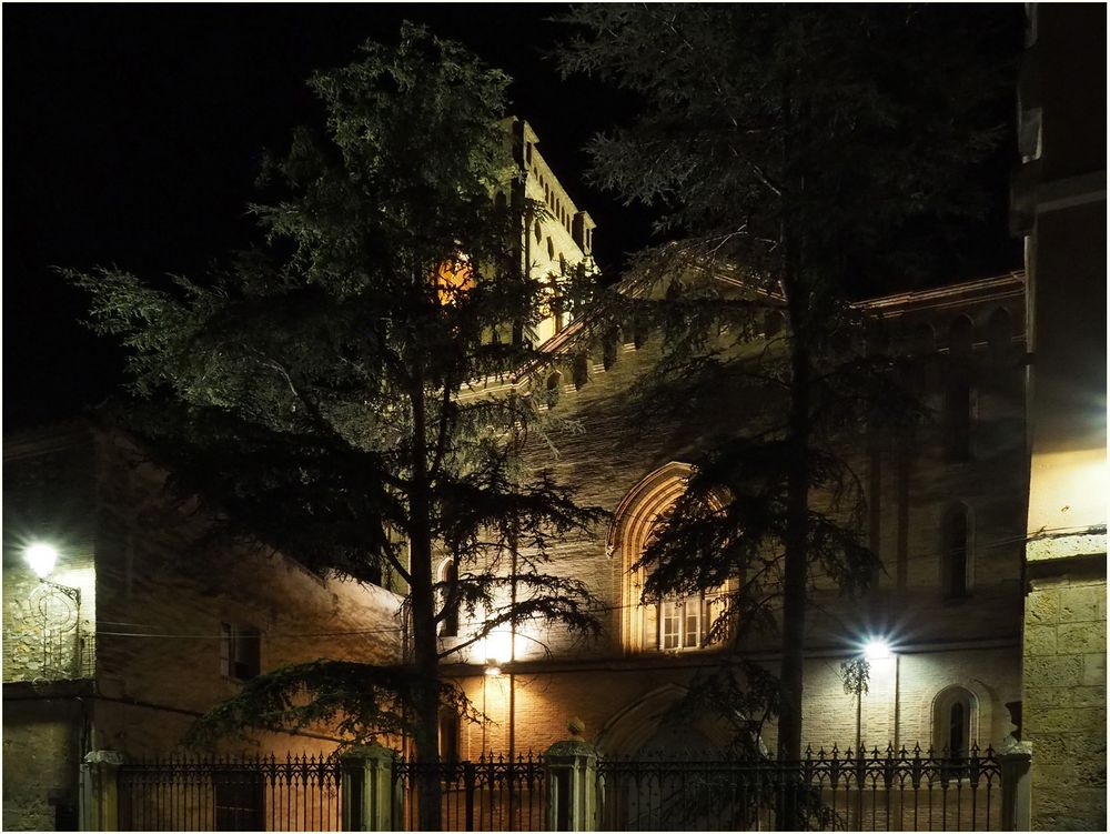 L’ancienne Chapelle de l’Hôtel Spa Martin el Humano, la nuit