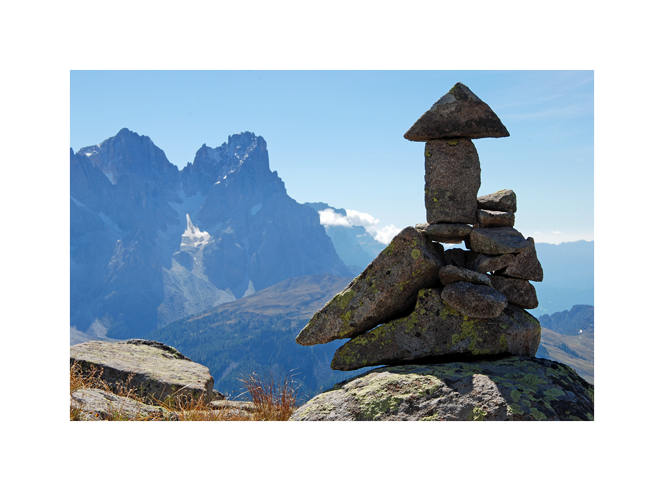 "Land-Art" in den Dolomiten