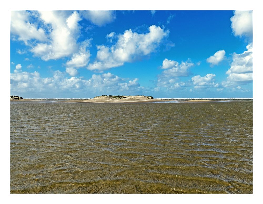 Land unter am Lakolk Strand auf Rømø