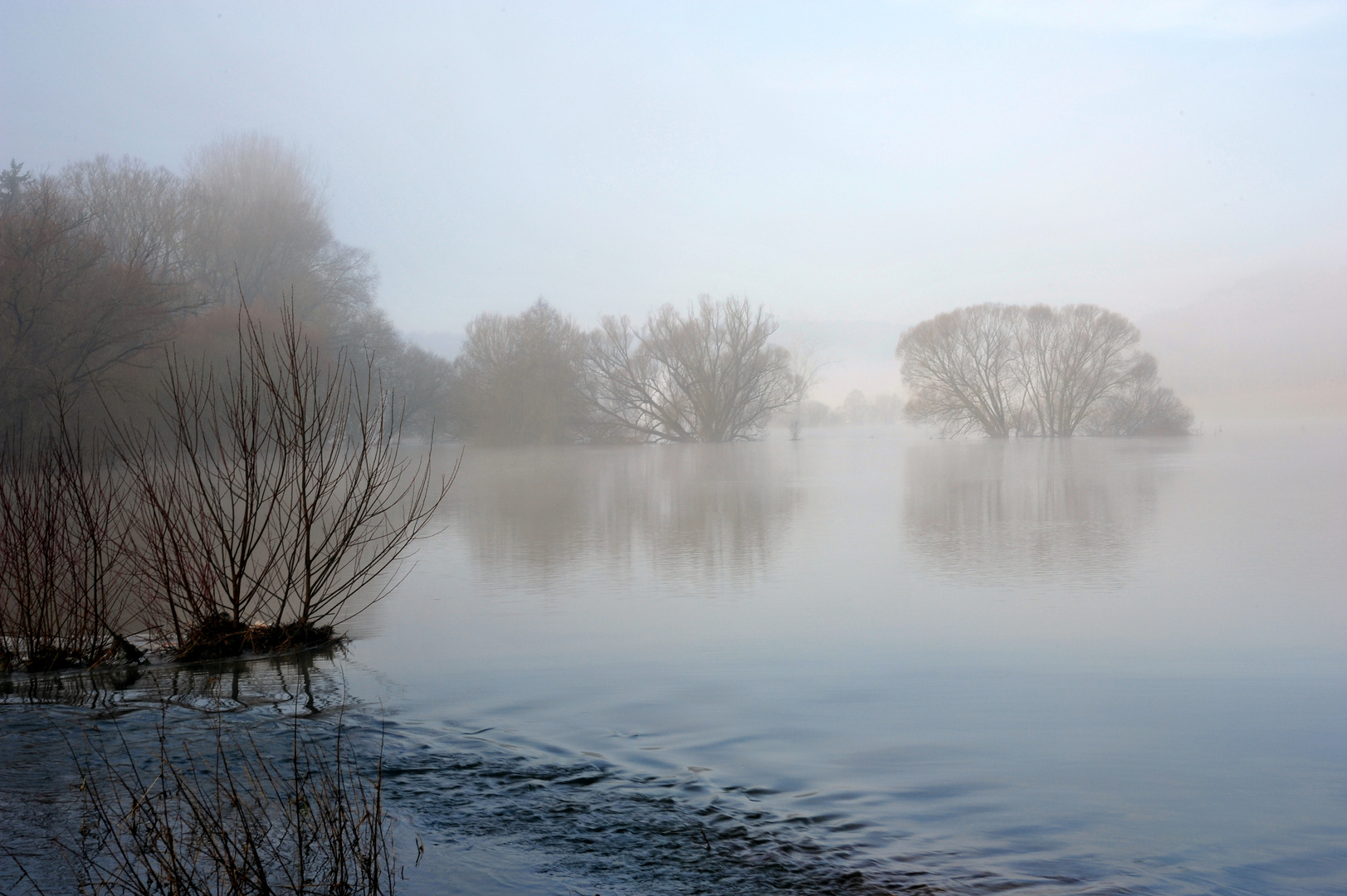 Land unter an der Altmühl