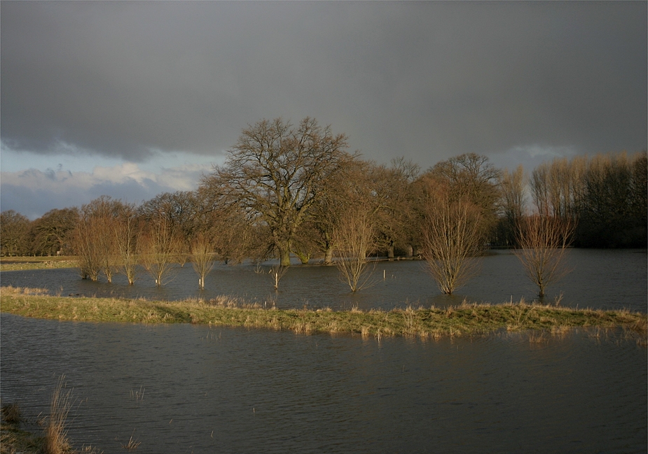 Land unter an der Bode.