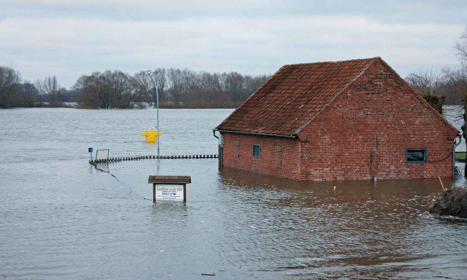 Land unter auch im Gasthaus