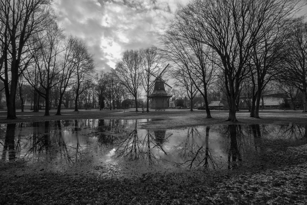 Land unter im Kurpark, Bad Zwischenahn