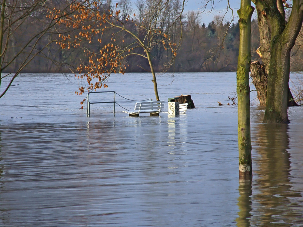 Land unter in Bad Honnef