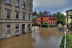 Land unter in Mylau - 2