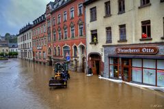 Land unter in Mylau