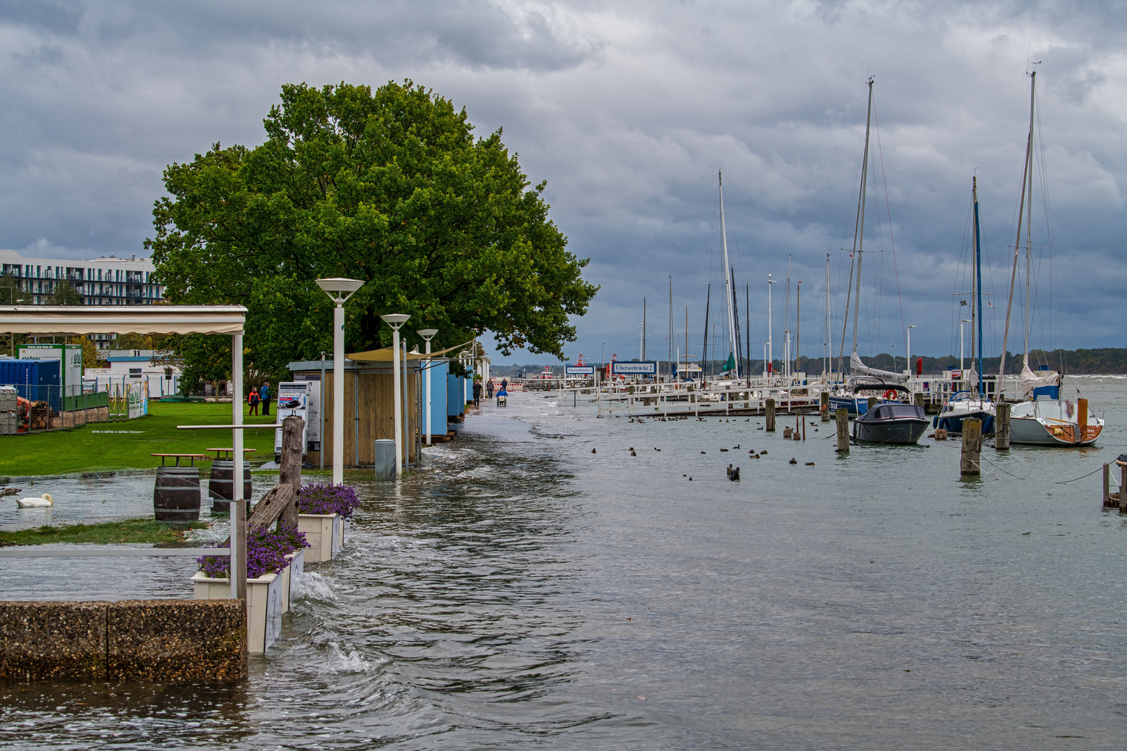 Land Unter in Travemünde