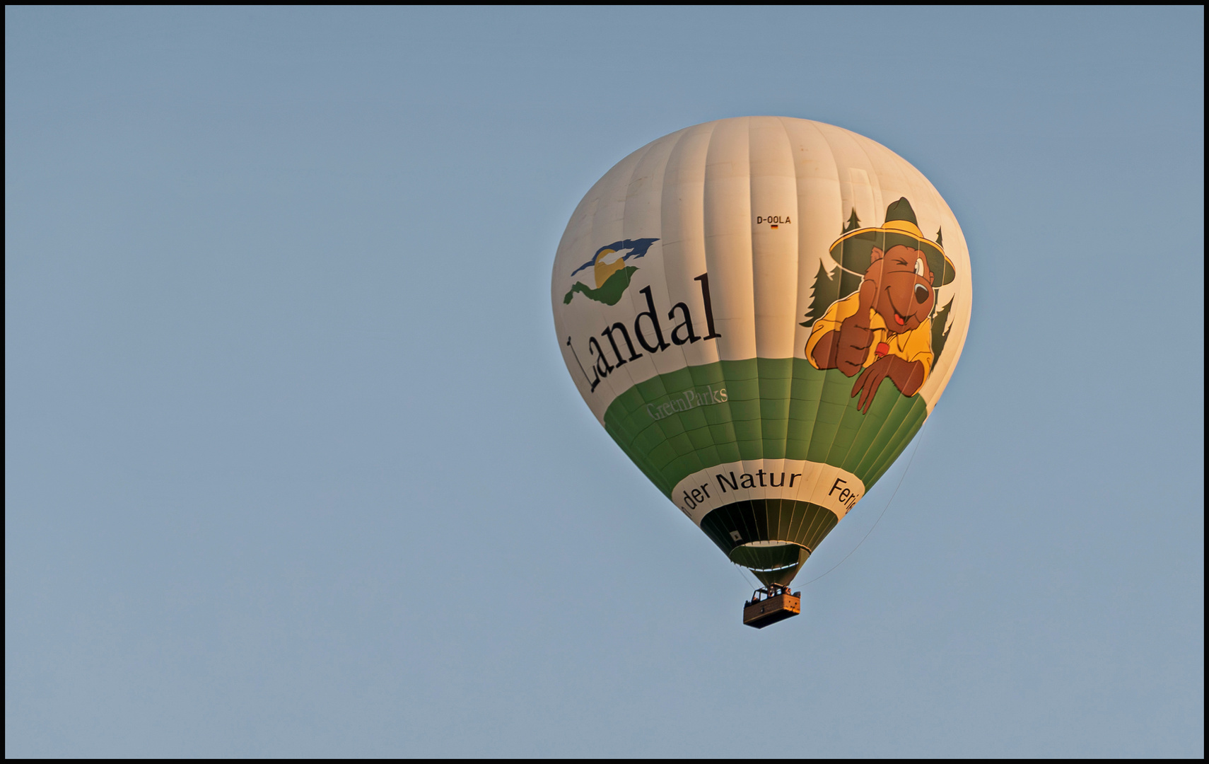 "Landal"-Heißluftballon
